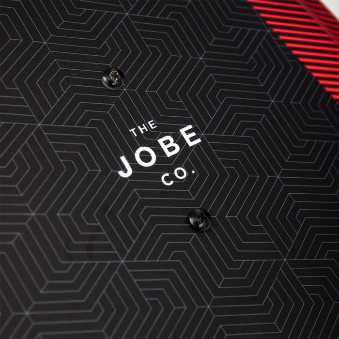 2023 Jobe Logo Wakeboard 138 & Maze Bindings Package 278822007 - Black / Red
